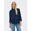 Only 15360467 Kadin Gomlek - Lacivert