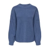 Only 15361110 0 Yaka Kadin Triko - Indigo