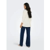 Only 15367602 Uzun Kol Kadin Body - Krem
