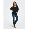 Only 15367602 Uzun Kol Kadin Body - Siyah