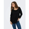 Only 15367602 Uzun Kol Kadin Body - Siyah
