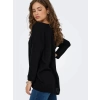 Only 15367602 Uzun Kol Kadin Body - Siyah