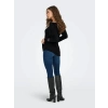 Only 15367602 Uzun Kol Kadin Body - Siyah