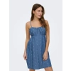 Only 15370339 Askili Kadin Elbise - Lacivert