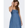 Only 15370339 Askili Kadin Elbise - Lacivert