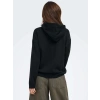 Only 15377809 Kapsonlu Kadin Sweat - Siyah