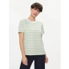 Only Pieces 17140802 0 Yaka Kadin Body - Yesil Cizgili