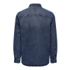 Only&sons 22026476 Erkek Kot Gomlek - Lacivert