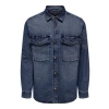 Only&sons 22026476 Erkek Kot Gomlek - Lacivert