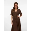 Only Vero Moda 10304133 Kadin Elbise - Kahverengi