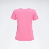 Reebok Lc 6082 New ID Class Reg Tee 0 Yaka Kadin Tshirt - Pembe