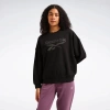Reebok New Id Reg Crew 0 Yaka Kadin Sweat - Siyah
