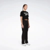 Reebok New Id Reg Crp Tee 0 Yaka Kadin Body - Siyah