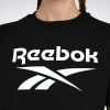 Reebok New Id Reg Crp Tee 0 Yaka Kadin Body - Siyah