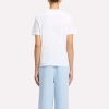 Reebok New Id Reg Tee 0 Yaka Kadin Body - Beyaz