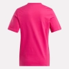 Reebok New Id Reg Tee 0 Yaka Kadin Body - Seker Pembe