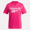 Reebok New Id Reg Tee 0 Yaka Kadin Body - Seker Pembe