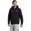 Reebok Ri Left Chest Logo Kapsonlu Fermuarli Erkek Sweat - Siyah