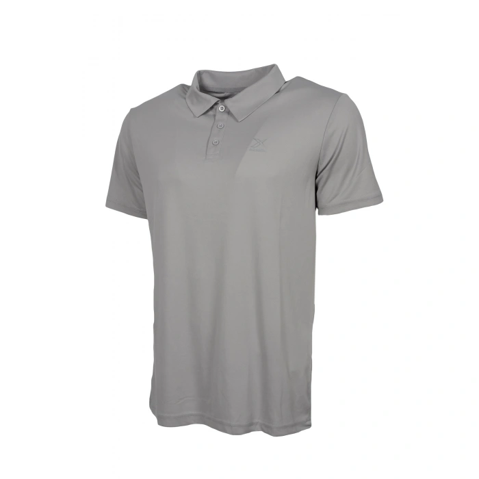 KINETIX 100583095 SN328 OLIVER YAKALI ERKEK TSHIRT - GRI
