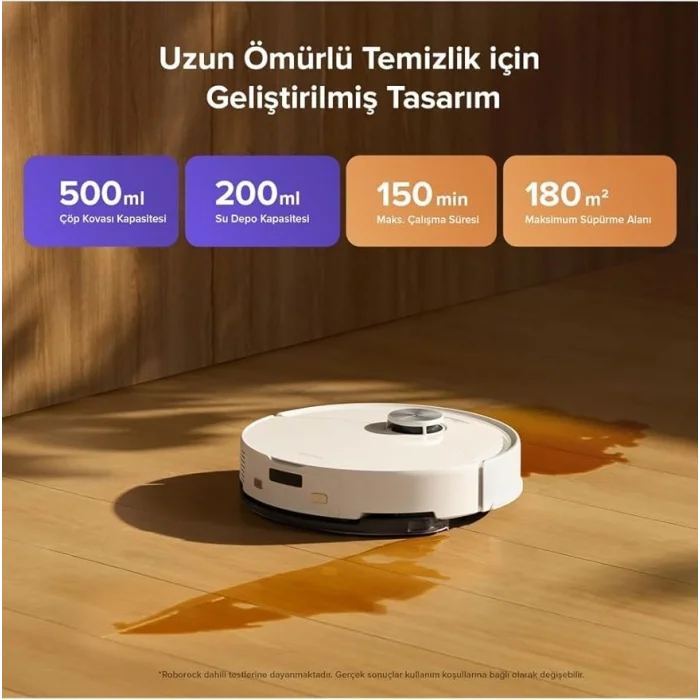 Roborock S8 Pro Akıllı Robot Süpürge Beyaz