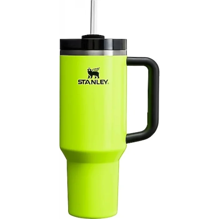 Stanley Quencher Pipetli Termos 1,18 Lt Neon Sarı