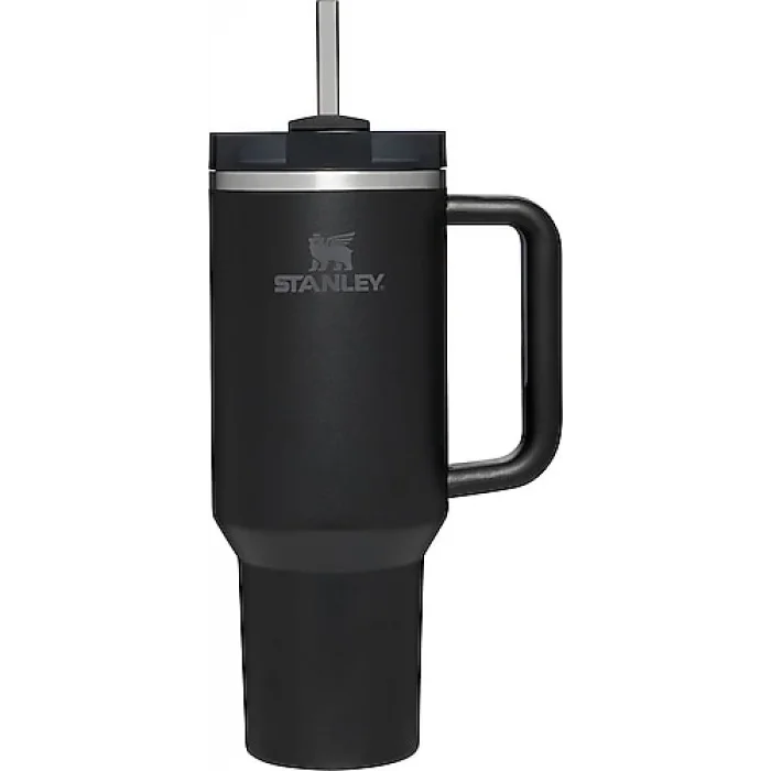 Stanley Quencher Pipetli Termos 1,18 Lt Neon Siyah