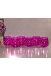 6 Parça Kristal Kesme Renkli Cam Bardak 345 cc
