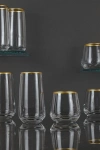 30 Parça 6 Kişilik Royal Touch Gold Bardak-Meşrubat-Su Takımı