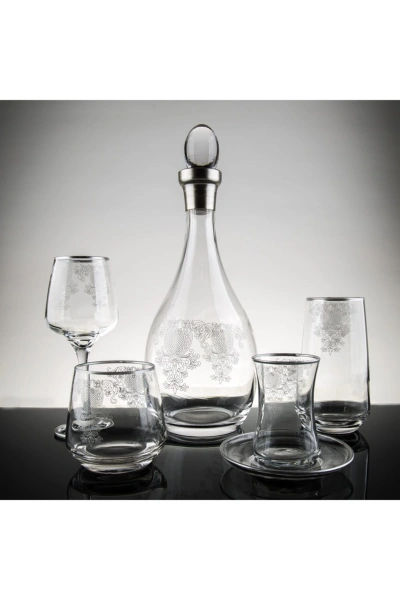 31 Parça 6 Kişilik Sude Platin Cam Su Takımı