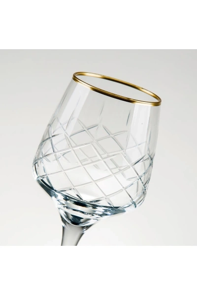 31 Parça 6 Kişilik Sude Kesme El Dekor Cam Su Takımı