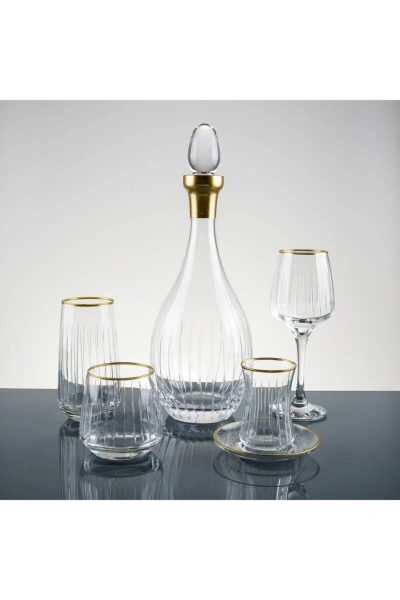 61 Parça 12 Kişilik Sude Kesme El Dekor Cam Su Takımı