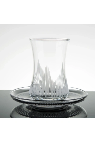 61 Parça 12 Kişilik El Dekor Kesme Cam Su Takımı