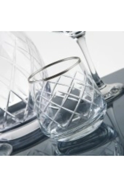 61 Parça 12 Kişilk Gümüş El Dekor Kesme Su Takımı