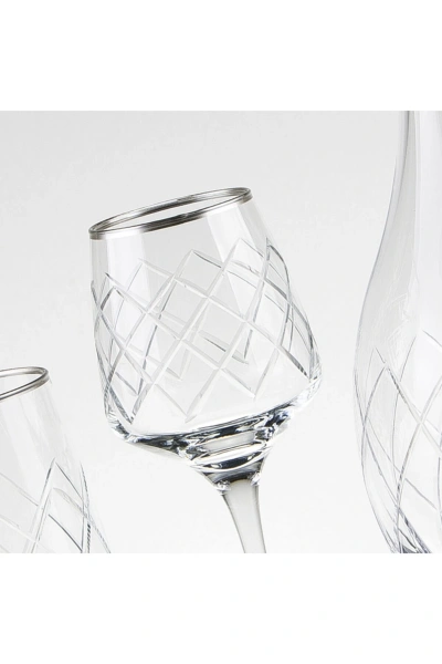 61 Parça 12 Kişilk Gümüş El Dekor Kesme Su Takımı