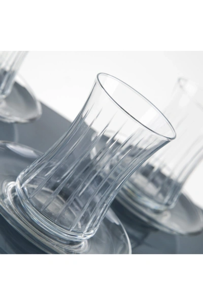 El Dekor Kesme Çay Seti Bulaşık Makinası 6 Kişilik 12 Parça