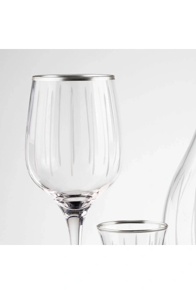 61 Parça 12 Kişilik Çubuk Gümüş El Dekor Kesme Su Takımı