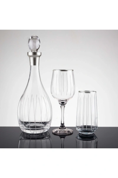 Çubuk Gümüş El Dekor Kesme Su Takımı 25 Parça 12 Kişilik