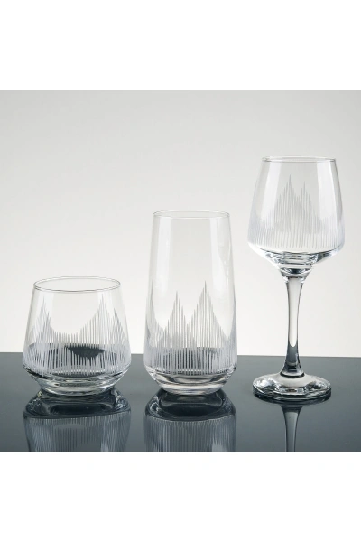 31 Parça 6 Kişilik Alev El Dekor Kesme Cam Su Takımı