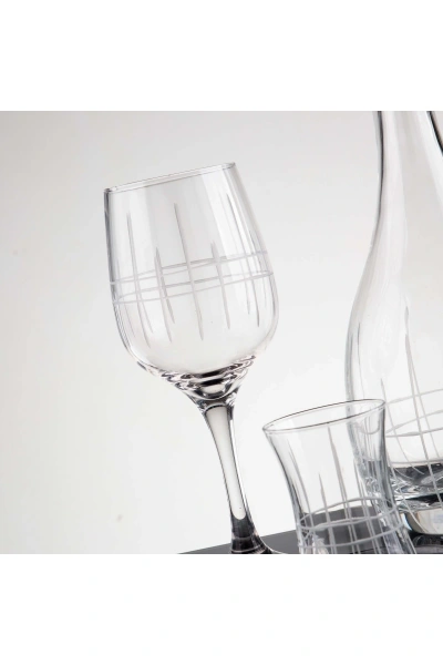 49 Parça 12 Kişilik Çubuk El Dekor Kesme Cam Su Takımı