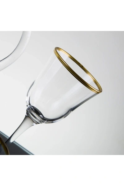 31 Parça 6 Kişilik Gold Cam Su Takımı