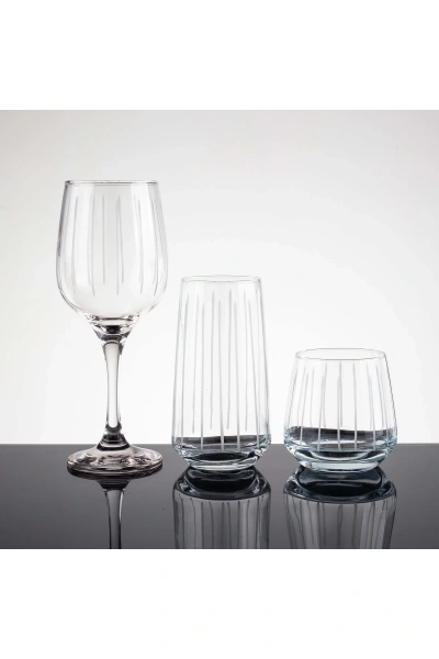 61 Parça 12 Kişilik Çubuk El Dekor Kesme Cam Su Takımı???????