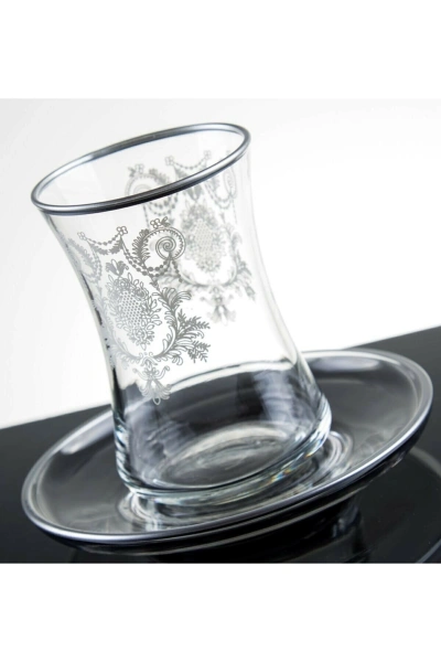 Decores 61 Parça 12 Kişilik Demet Platin Su Takımı