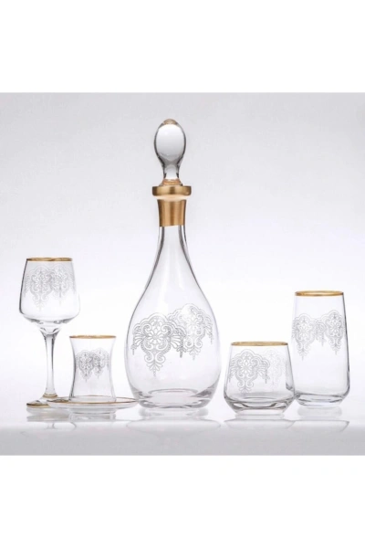 61 Parça 12 Kişilik Desenli Su Takımı