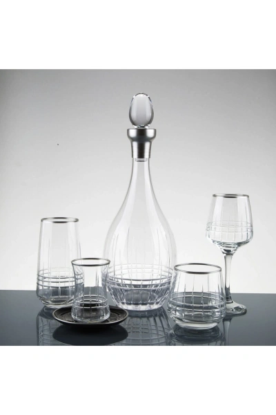 61 Parça 12 Kişilik Gümüş El Dekor Kesme Su Takımı