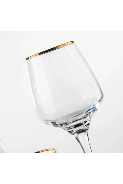 61 Parça 12 Kişilik Altın Yaldızlı Su Takımı