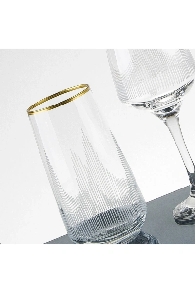 Gold El Dekor Kesme Su Takımı 61 Parça 12 Kişilik