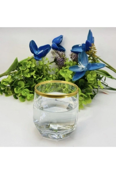 Yaldızlı Diamond Bardak Seti 18 Pcs