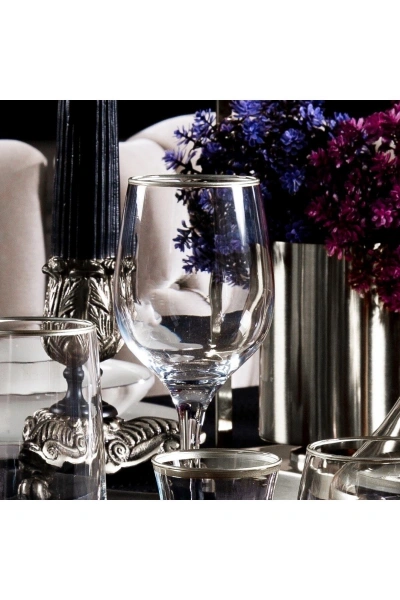 61 Parça 12 Kişilik Olimpos Gümüş Cam Su Takımı