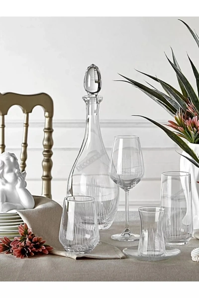 Hisar 61 Parça 12 Kişilik Cam Bardak Seti