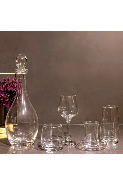 61 Parça 12 Kişilik Çeyiz Seti Cam Su Takımı